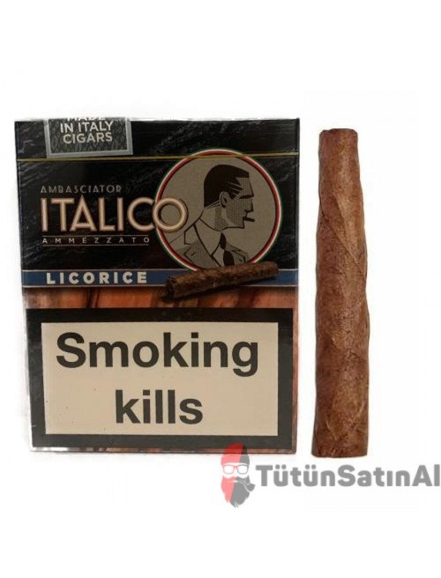 ITALICO LİCORİCE İTHAL PURO ( MEYAN KÖKÜ) Paket