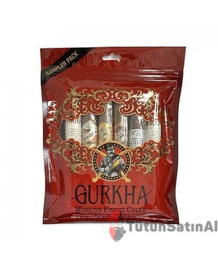 Gurkha Sampler Pack Red 6's - Puro Satın Al
