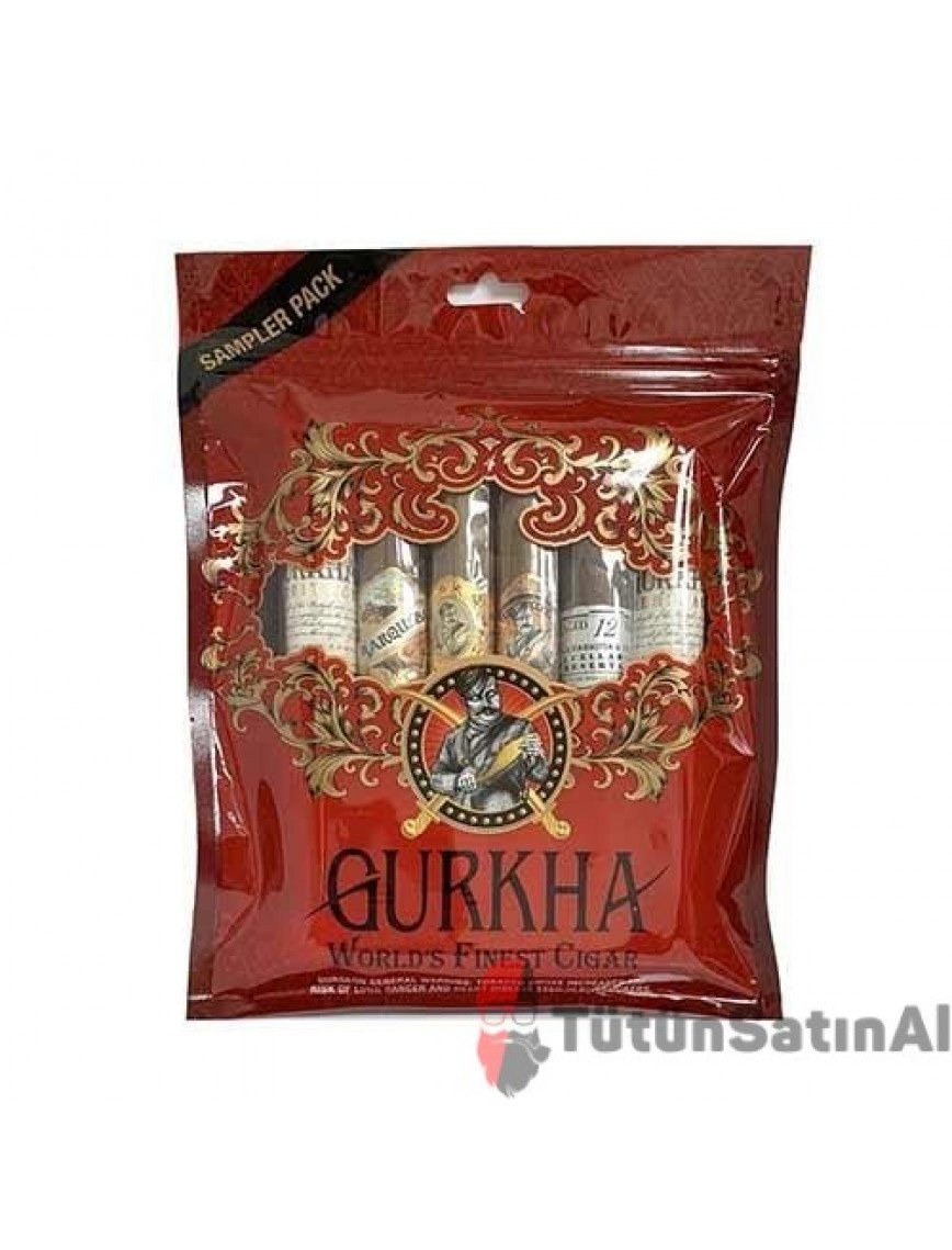 Gurkha Sampler Pack Red 6's - Puro Satın Al