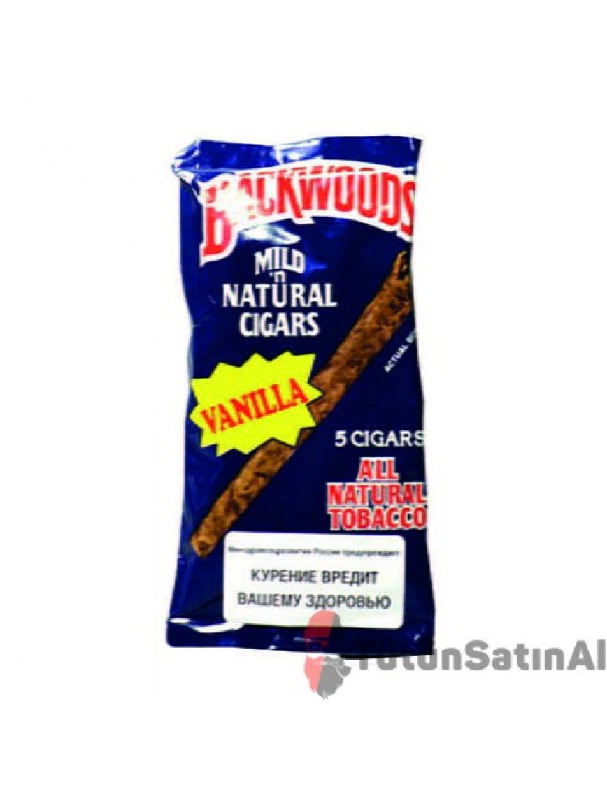 Backwoods Blue Vanilla (Vanilyalı) Islak Puro Satın Al
