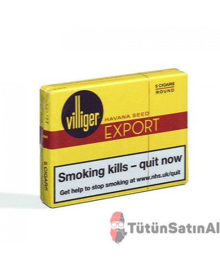 Villiger Export Preslenmiş / 5'li Paket Puro Satın Al