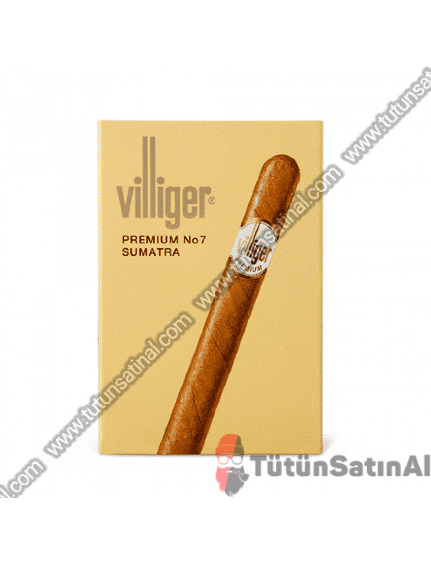 Villiger Premium Sumatra No:7 5'li Villiger Premium Sumatra No:7 5'li