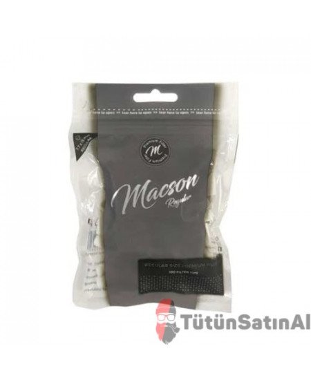 Macson Regular 7,7mm T&uuml;t&uuml;n Sarma Filtresi