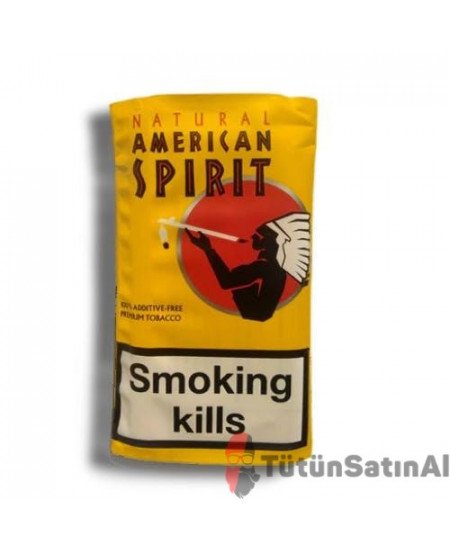 American Spirit Yellow Sarı &ndash; 30gr İthal T&uuml;t&uuml;n (KURU &Uuml;R&Uuml;N)