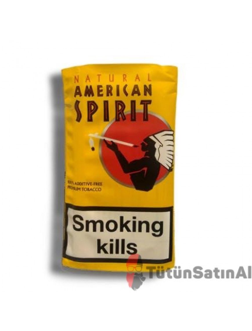 American Spirit Yellow Sarı – 30gr İthal Tütün (KURU ÜRÜN)