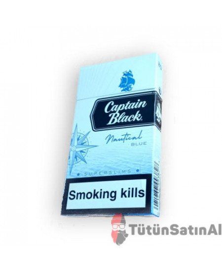 Captain Black Blue Nautical Slim İthal Paket Sigara