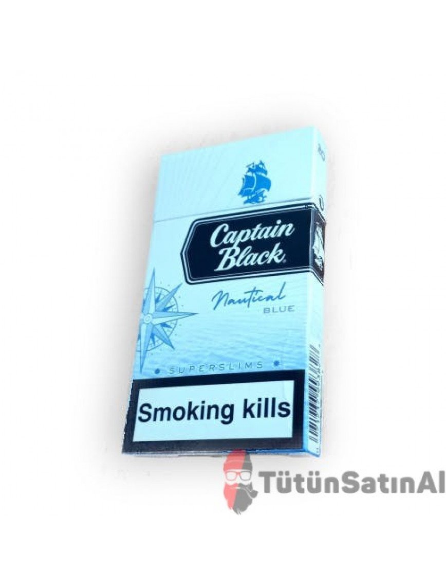 Captain Black Blue Nautical Slim İthal Paket Sigara