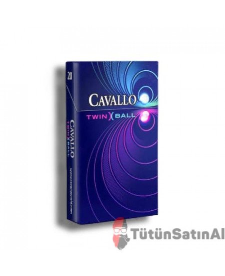 Cavallo Twin Ball Mentol / B&ouml;ğ&uuml;rtlen Sigara