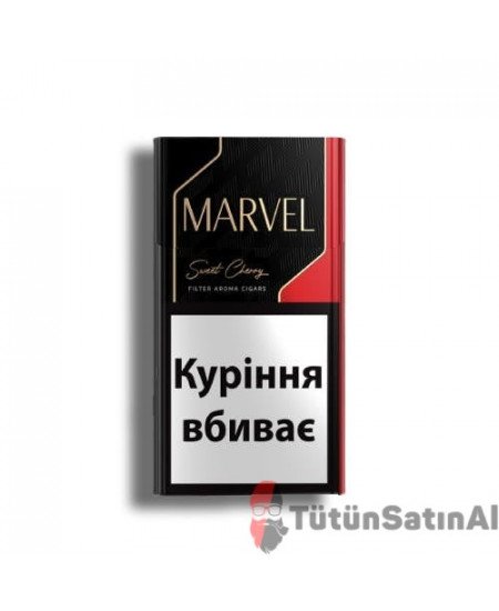 Marvel Black Red Sweet Cherry Kiraz Vişne Aromalı Sigara