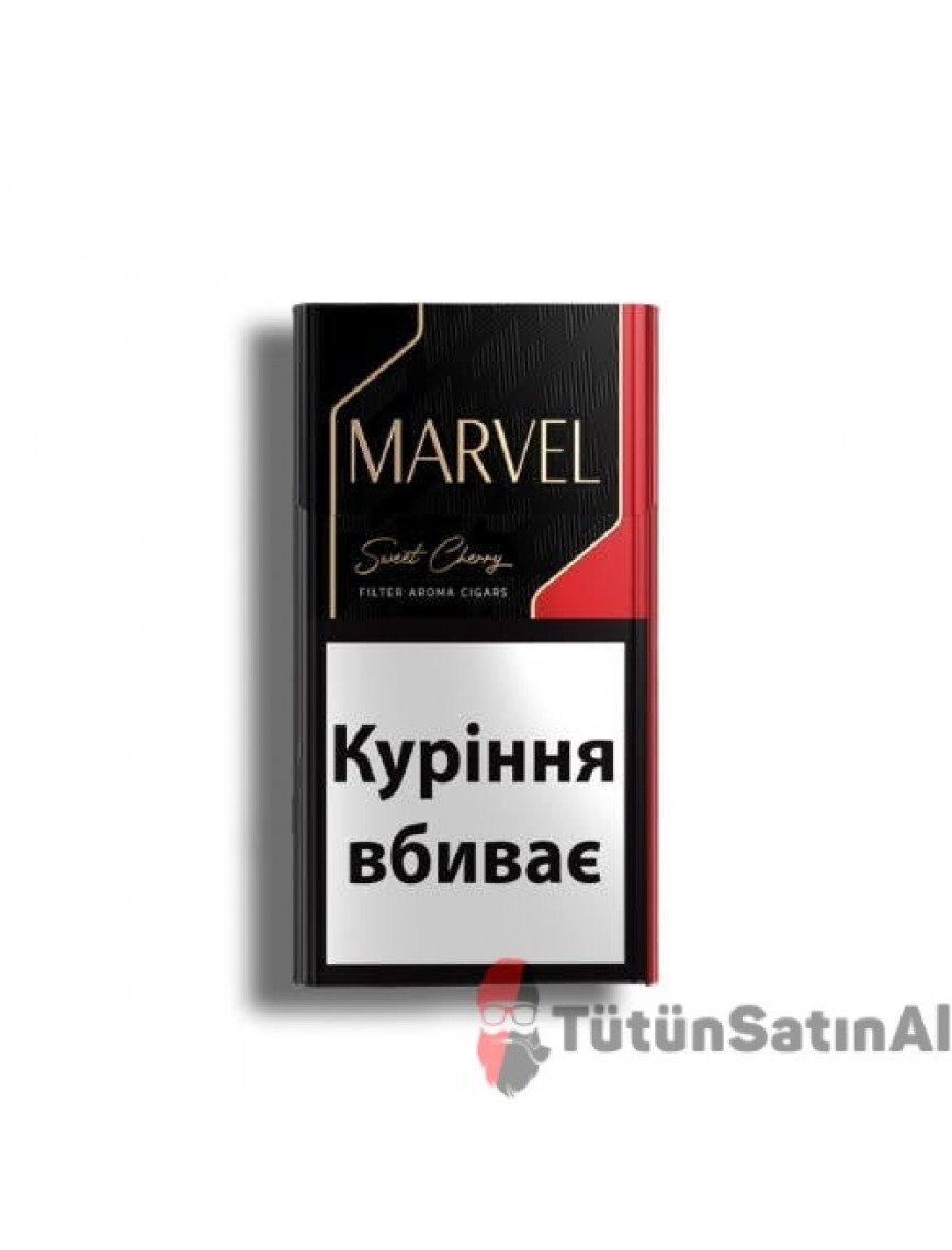 Marvel Black Red Sweet Cherry Kiraz Vişne Aromalı Sigara