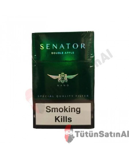 Senator Double Apple (&Ccedil;ift Elma Aromalı) İthal Sigara