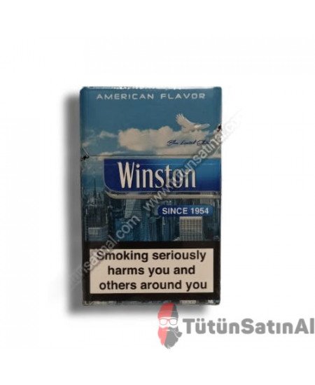 Winston American Flavor (&Ouml;zel Tasarım) İthal Paket Sigara