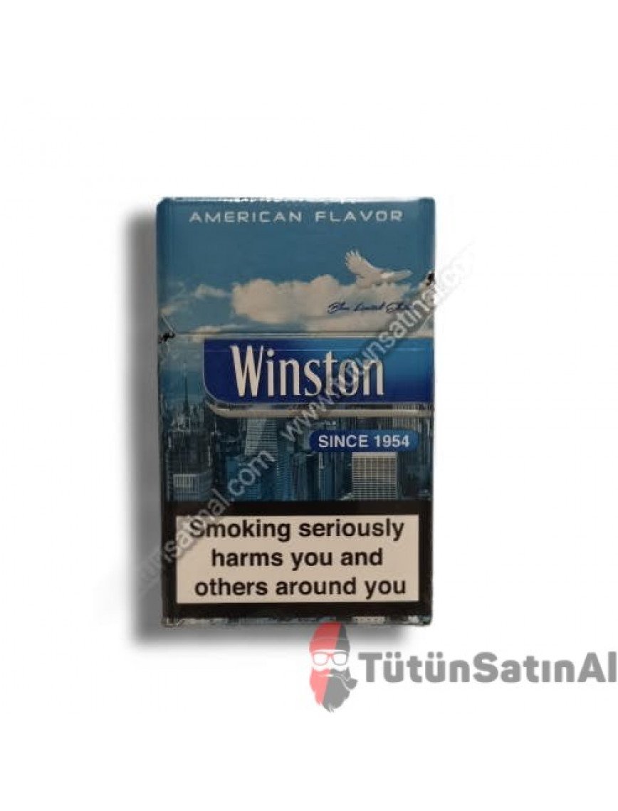 Winston American Flavor (Özel Tasarım) İthal Paket Sigara