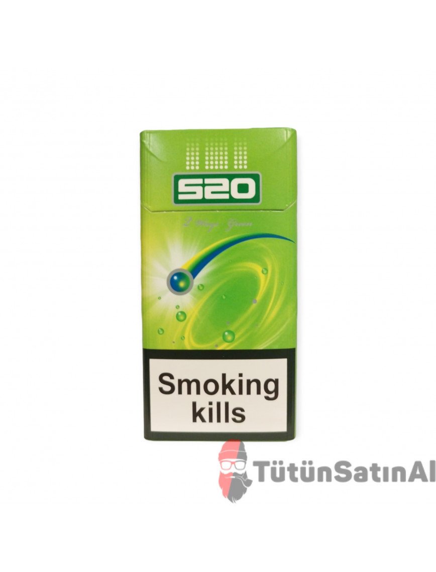 TTL 520 Elma Mentollü Kalpli Sigara