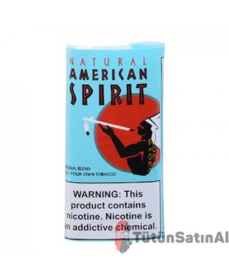 American Spirit Blue 30gr İthal T&uuml;t&uuml;n (KURU &Uuml;R&Uuml;N)