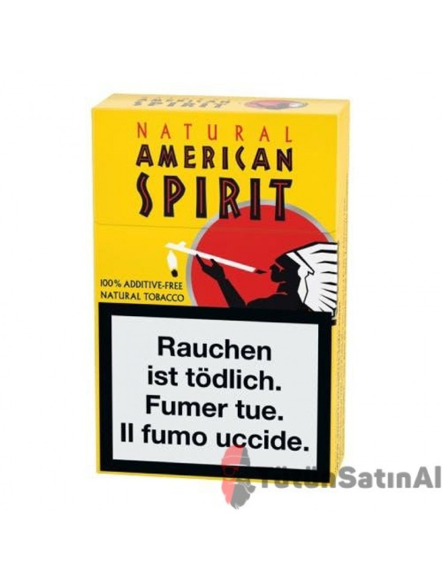 American Spirit Yellow İthal Paket Sigara